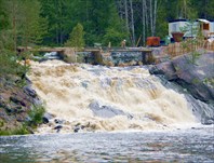 На Рюмякоски идет реставрация ГЭС